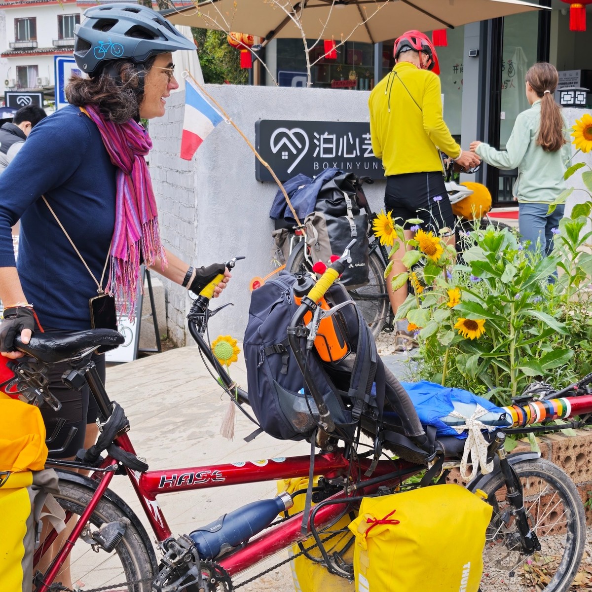 Cycling in China with CycleQuest China — photo 1 from Maud, François, Colombine, Brune, and Eloi