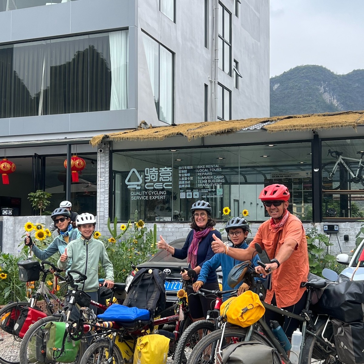 Cycling in China with CycleQuest China — photo 7 from Maud, François, Colombine, Brune, and Eloi