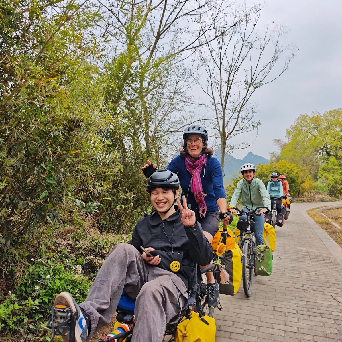 Cycling in China with CycleQuest China — photo 4 from Maud, François, Colombine, Brune, and Eloi