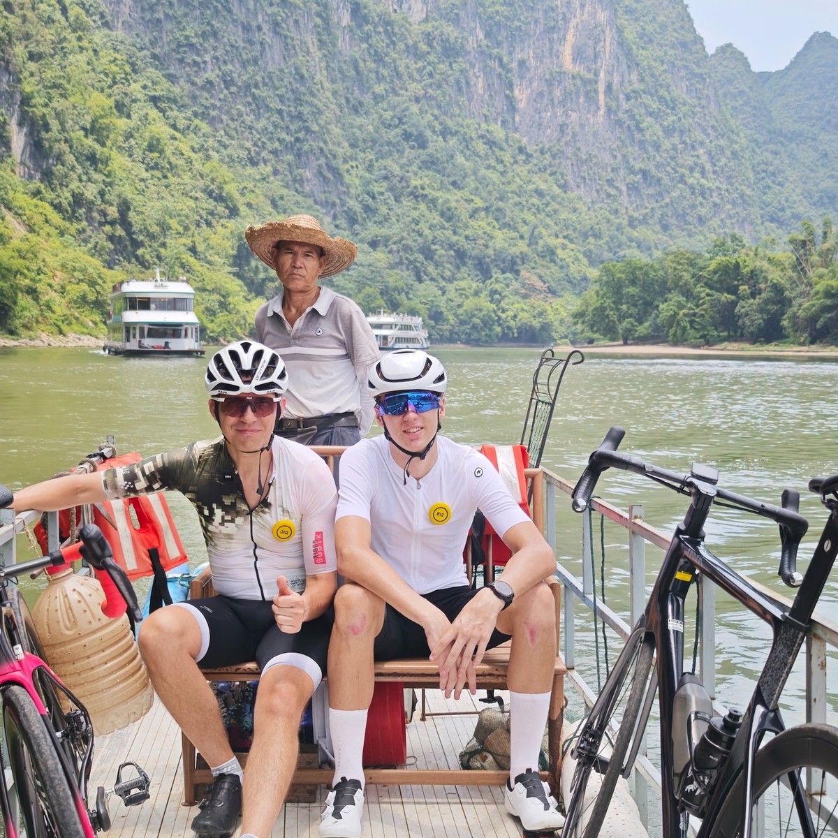 80km bike tour from Guilin to Yangshuo with CycleQuest China — photo 1 from The Pashchenko family