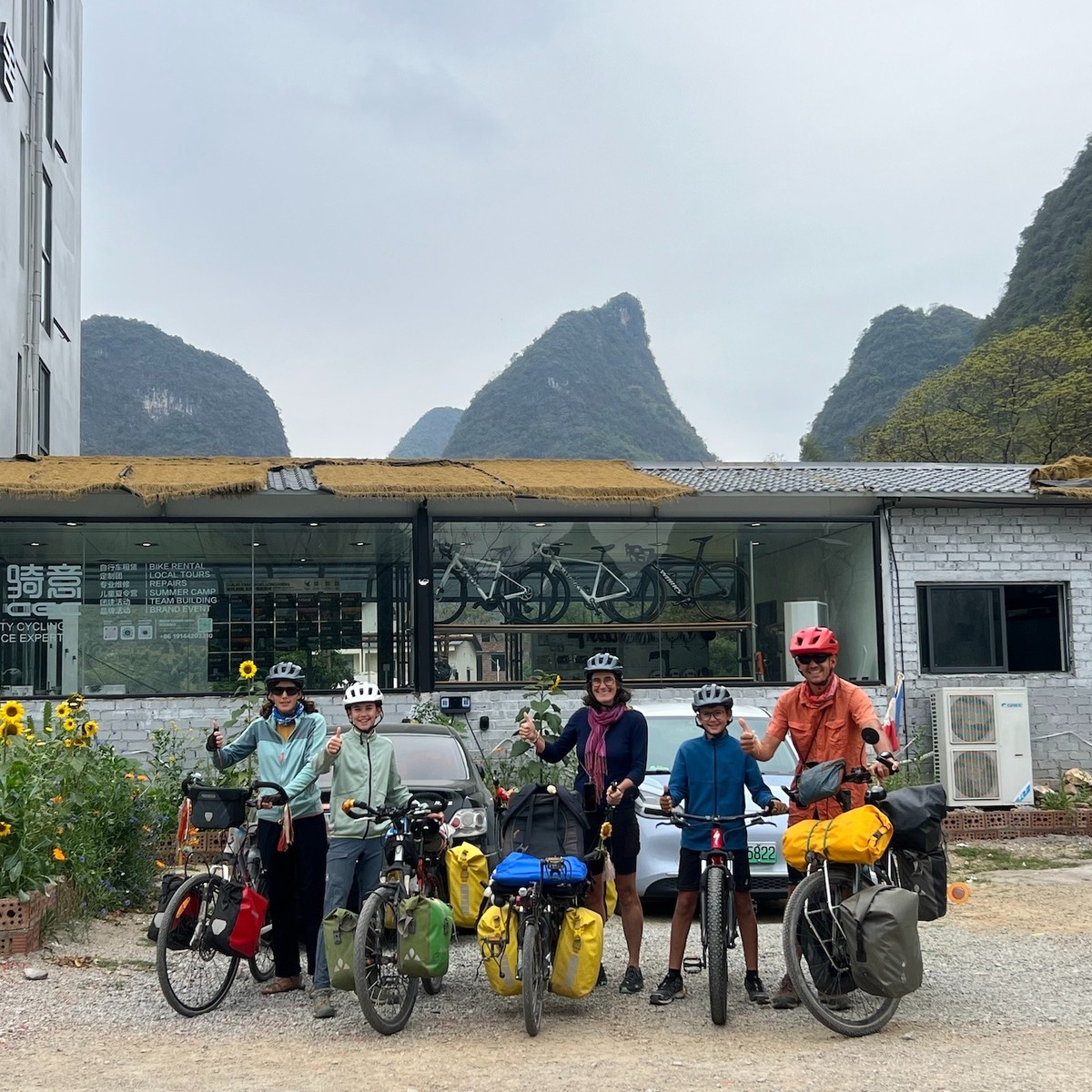 Cycling in China with CycleQuest China — photo 8 from Maud, François, Colombine, Brune, and Eloi