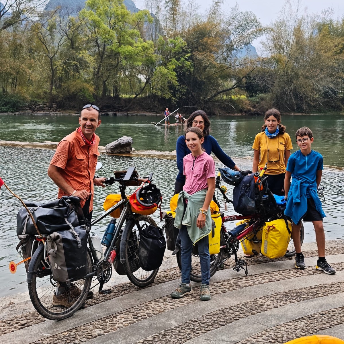 Cycling in China with CycleQuest China — photo 2 from Maud, François, Colombine, Brune, and Eloi