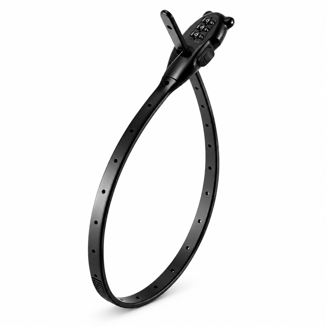 **Compact 3-dial combination cable lock with a flexible steel wire and protective PVC coating · West Biking**