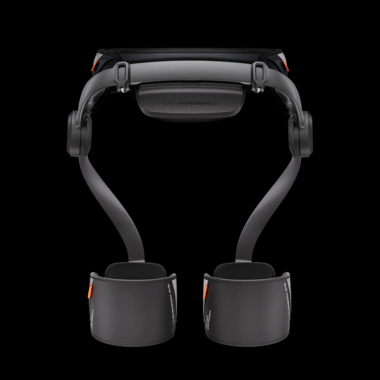 Hypershell X Go powered exoskeleton, waist belt with hip motors and thigh cuffs