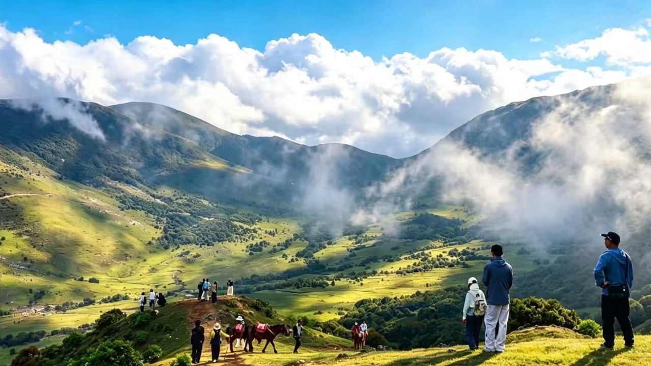 D1 – Niaodiao Mountain Tour guided e-bike tour