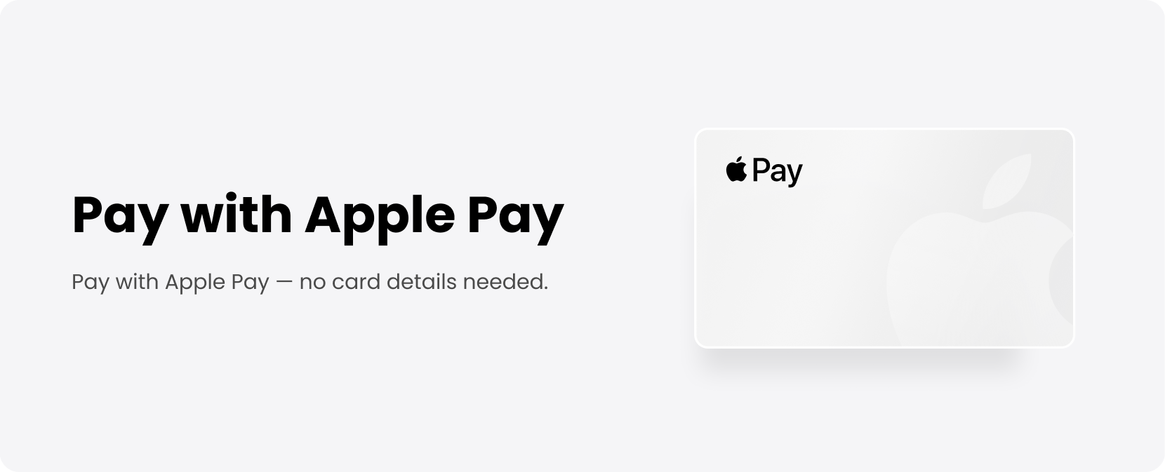 Official TenPayGo illustration of paying with Apple Pay