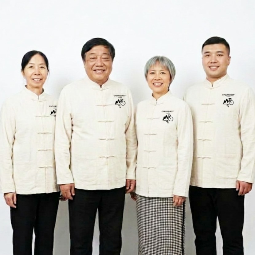 The CycleQuest sports recovery team in uniform