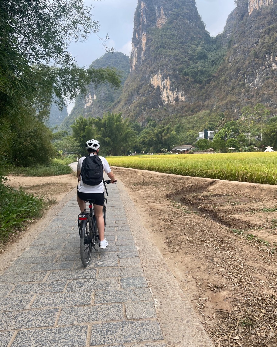 Ellie, CycleQuest China rider