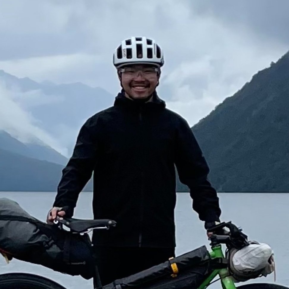Ryder Chin, Experience design specialist / Lead cycling guide